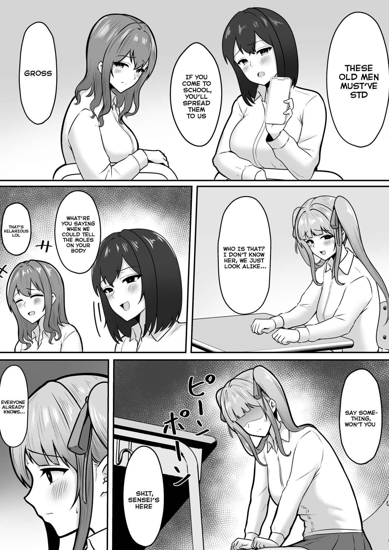 Hentai Manga Comic-My Boyfriend Is Cuckold By My Sister Who Is A Landmine ~Ria Mitsuru's Older Sister And Her Younger Sister Who Works With Papa~-Read-6